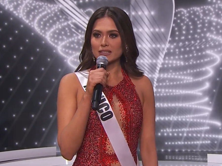ประกาศผล แอนเดรีย เมซา miss universe 2020