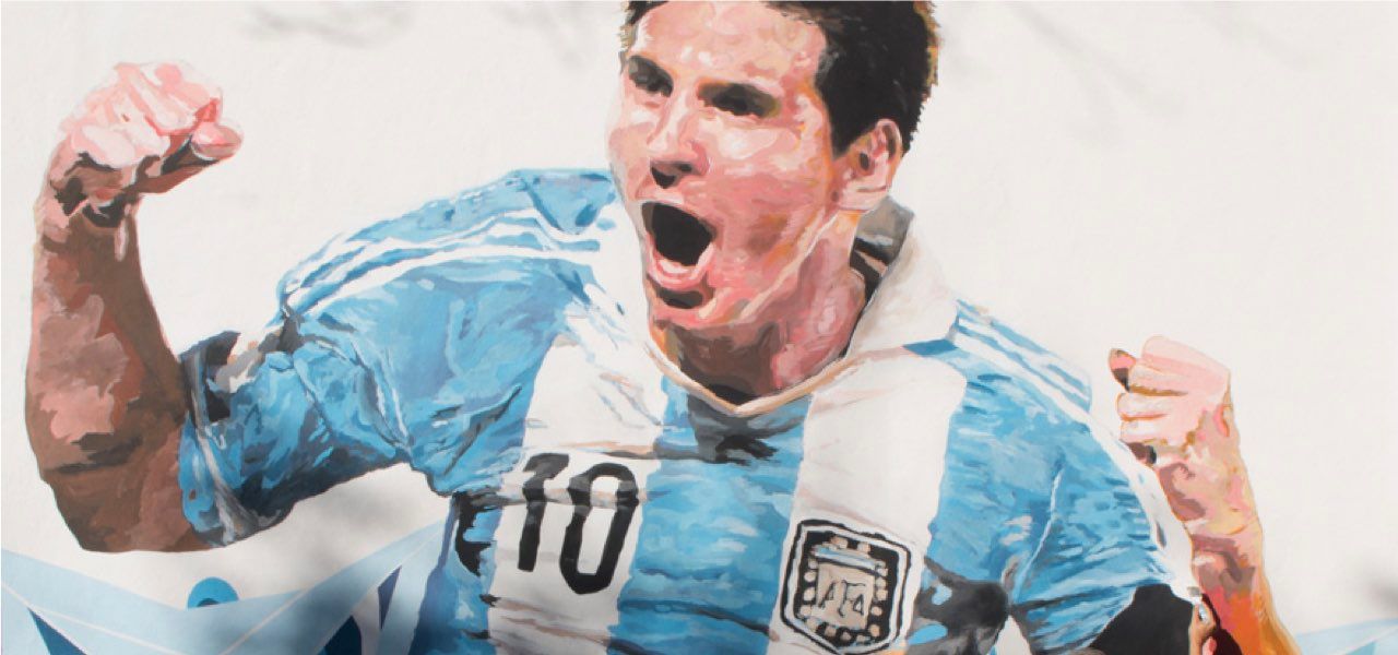 Where did Argentinian star Lionel Messi go to school?