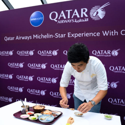 Qatar airway จับมือเชฟต้นเสิร์ฟความอร่อยเหนือน่านฟ้า ตลอดเส้นทางไทย-โดฮา